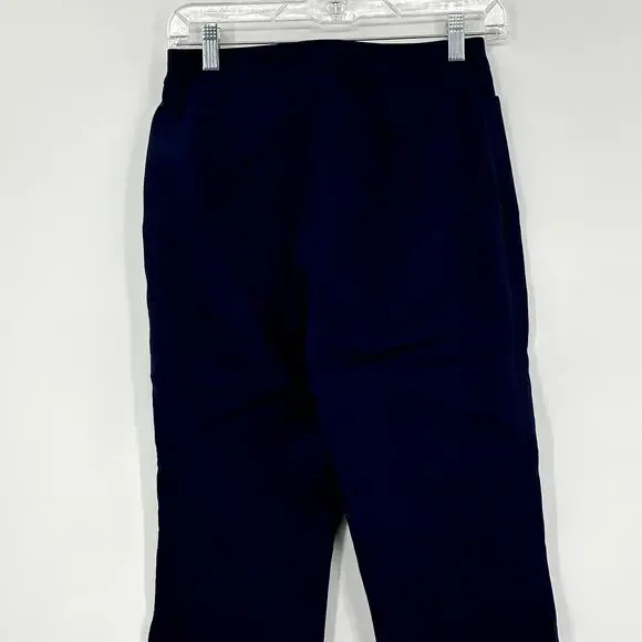 Susan Graver Ultra Stretch Pull-on Pedal Pushers NAVY BLUE Womens Size XS - Picture 7 of 10